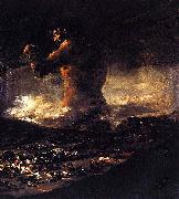 Francisco de Goya El coloso USA oil painting artist
